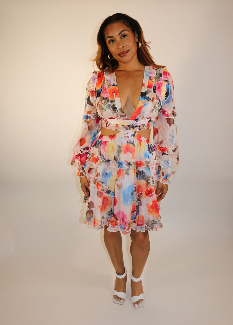 In Bloom Floral Dress