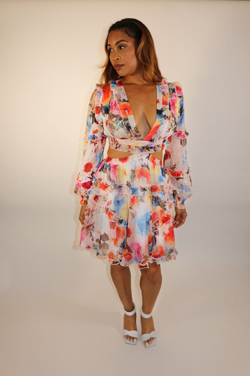 In Bloom Floral Dress